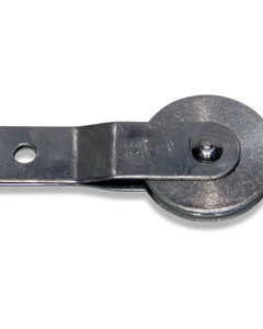 Pulley 2 1/2" 64mm steel with split strap long
